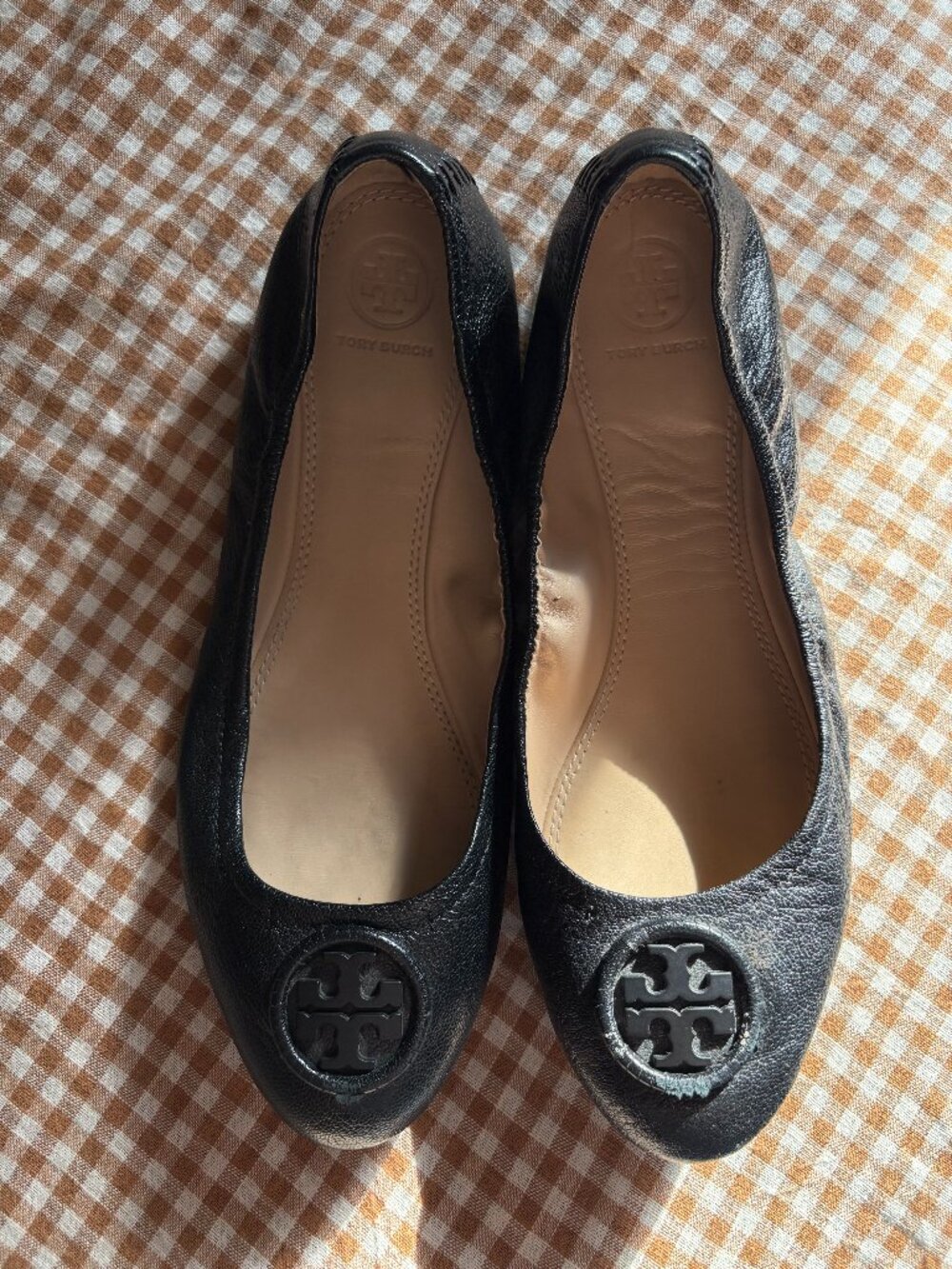 TORY BURCH Minnie Ballet Flat (Size 10)